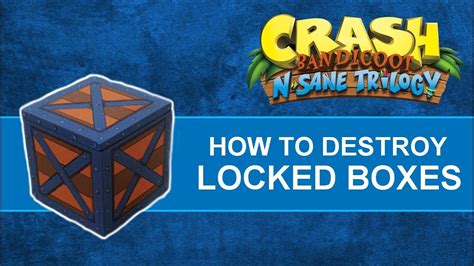 how to destroy metal boxes crash bandicoot|crash bandicoot 1 all boxes.